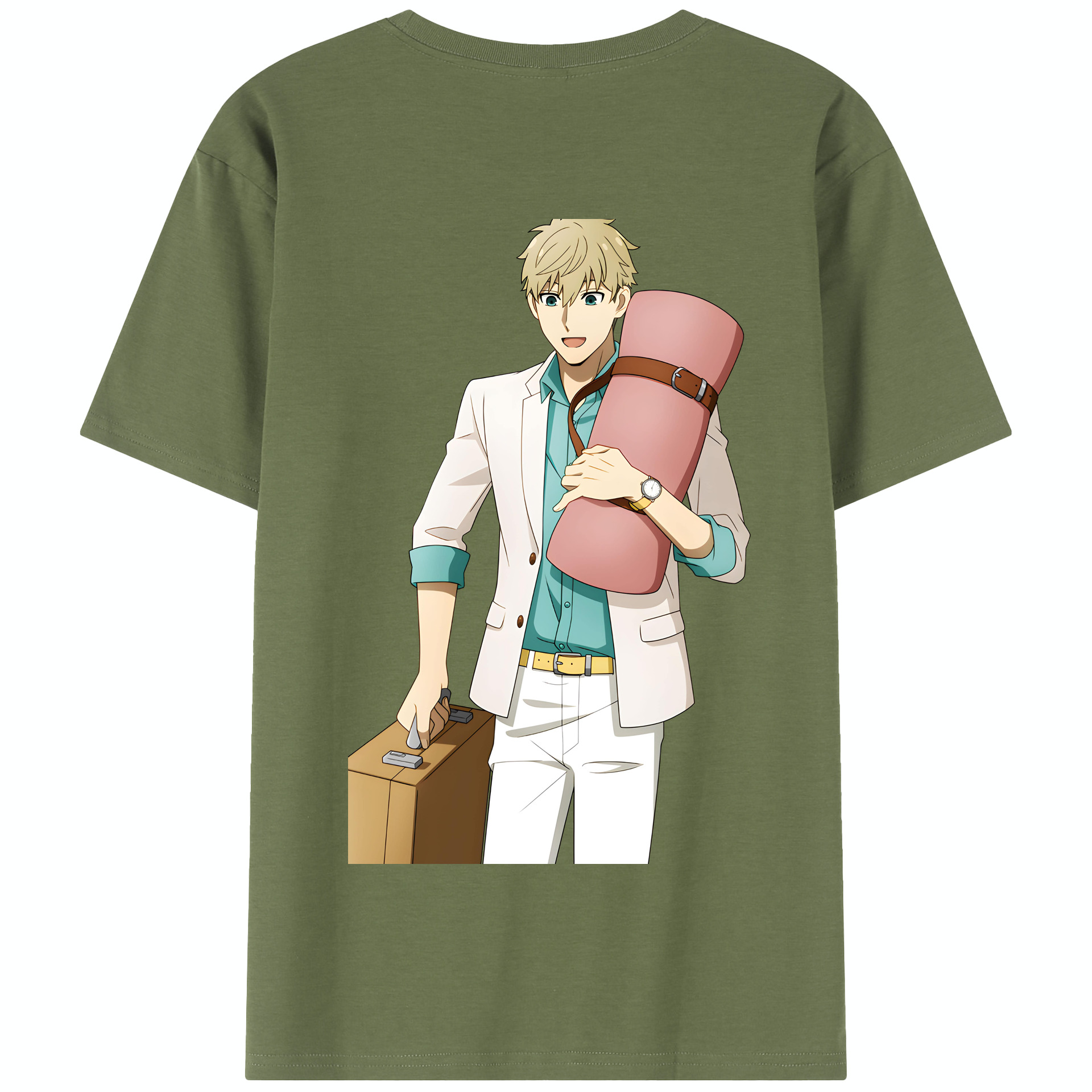 （画像用） SPY×FAMILY间谍家家酒 綿100％半袖Tシャツ（背面プリント）